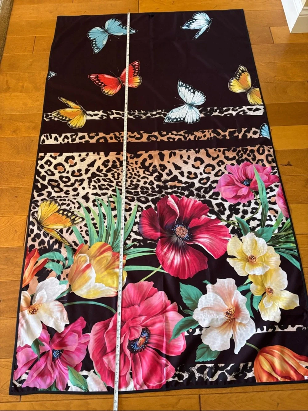 Johnny Was SANDRA BEACH TOWEL with Pouch